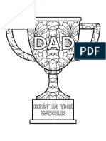 Trophy On Fathers Day