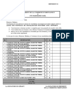 Lettre de Consultation