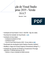 Instalação Do Visual Studio Enterprise 2019 - Versão 16.6.5: Marcelo C. Tosin