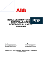 2 Reglamento Interno de Seguridad Salud Ocupacional y Medio Ambiente