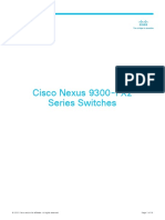 Cisco Nexus 9300-FX2 Series Switches Data Sheet