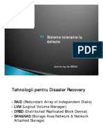 3 1 Tehnologii Disaster Recovery