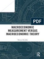 BOOK Merijn Knibbe - Macroeconomic Measurement Versus Macroeconomic Theory (Routledge Frontiers of Political Economy) - Routledge (2019) (Reparado)