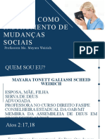 Palestra Jovens Como Instrumento de Mudanças Sociais