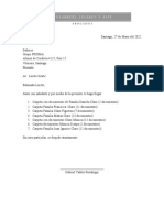 Carta Envío Documentos Loreto Iriarte 27 Mayo 2022