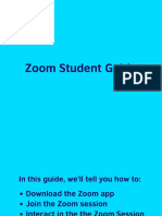 Student Guide to Joining Zoom Sessions