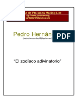 Pedro Hernandez - El Zodiaco Adivinatorio