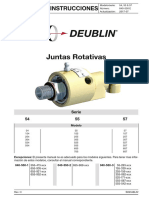 Juntas Rotativas: Manual de Instrucciones