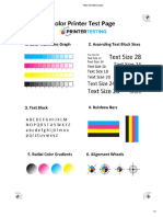 Color Test Imprimanta