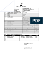 Bio Data Peserta