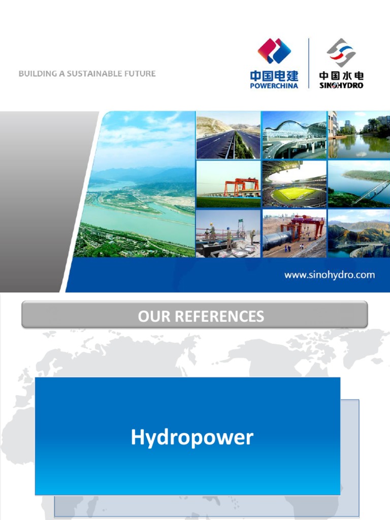 Sinohydro Hydropower Projects Overview | PDF | Power Station ...