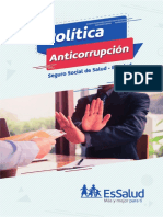 Politica Anticorrupcion Del Seguro Social de Salud Essalud