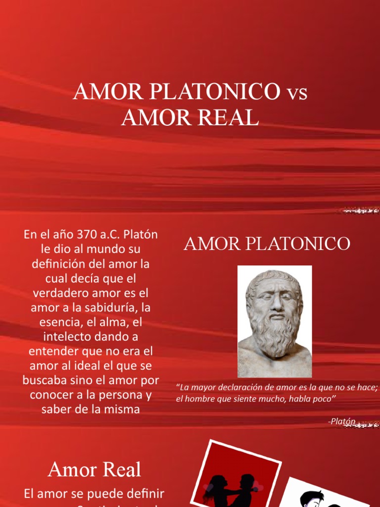 Amor Platonico Presentacion | PDF