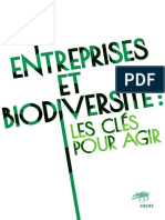 MEDEF - Guide de La Protection de La Biodiversité Pour Les Entreprises (MAi 2021)