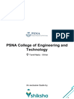 PSNA College of Engineering and Technology: Tamil Nadu - Other