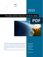 Ten Data Center Industry Trends For 2020