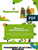 Green Minimal Simple School Environmental Science Geography Project Presentation