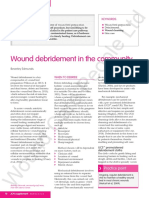 Wound Debridement in The Community