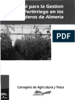 Junta Andalucía. Manual Gestixn Fertirriego.