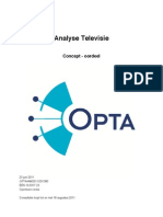 OPTA Analyse TV-markt