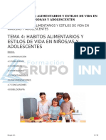 Tema 4 Habitos Alimentarios y Estilos de Vida en Ninosas y Adolescentes