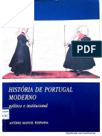 HESPANHA - Antonio Manuel - 1995 - Historia de Portugal - Epoca Moderna