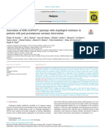 Association of KDR rs1870377 Genotype With Clopidogrel Resistance I - 2021 - Hel