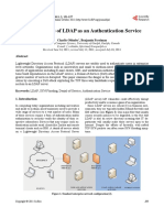 Vulnerabilities of LDAP As An Authentication Servi