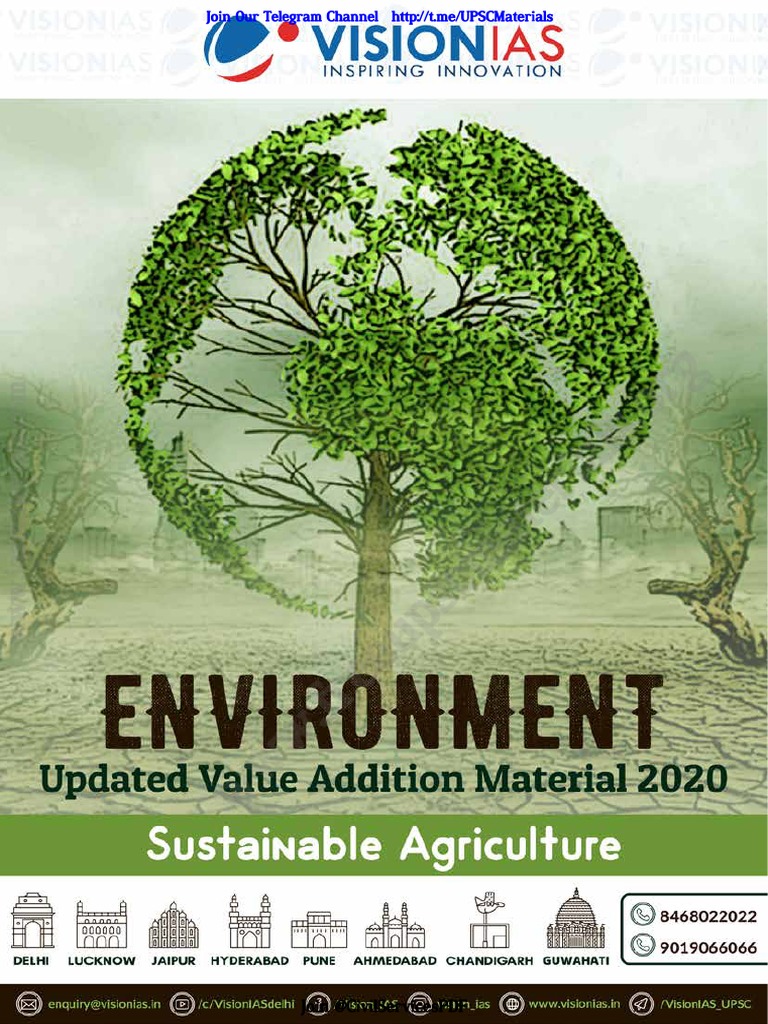 Vision VAM 2020 (Environment) Sustainable Agriculture PDF Mulch Agriculture
