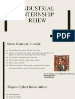 Industrial Internship Reiew