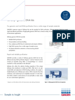 Qiaamp Genomic Dna Kits: Product Profile