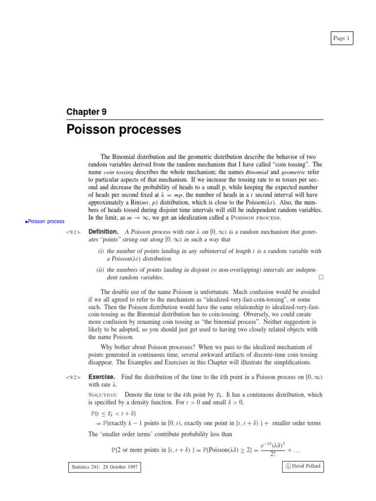 Poisson Prozesse Aufgaben Pdf : Der Poisson-Prozess – DBKSRY