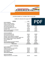 Analisis Financiero de Tiendas El Almacen 2