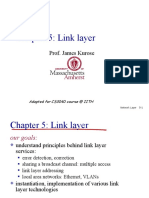 Chapter 5: Link Layer: Prof. James Kurose