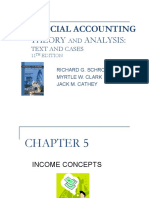 Accounting Theory-Ch05 - Income Concept