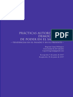 Prácticas autoritarias y democráticas de poder en El Salvador