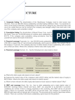 Corporate Finance Chapter 2 Questions and Exercises