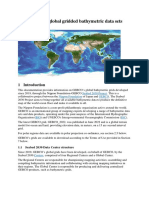 GEBCO's Global Gridded Bathymetric Data Sets: Seabed 2030 Project Nippon Foundation Gebco