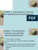 Chapter 4: Accounting For Revenues and Reporting Financial Performance