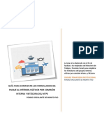 Guía para El Formulario Pasaje Al Interior y Viáticos