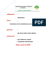 Circinferencia y La Parabola