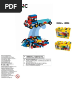 LEGO Classic 10698 10696 Building Instruction Laughing Locomotive 1