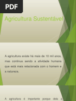  AGRICULTURA SUSTENTÁVEL
