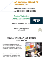 Costeo Variable y Costeo Por Absorción