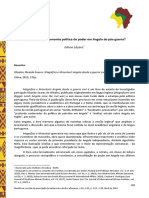 Cronica de Uma Economia Politica Do Poder