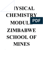 Physical Chemistry Module