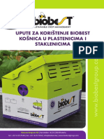 Upute Za Korištenje Biobest Košnica U Plastenicima I Staklenicima