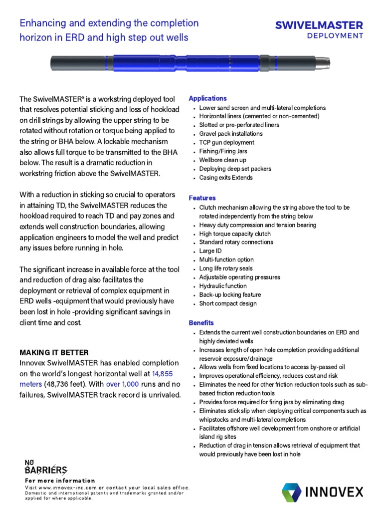 SwivelMaster - Flyer | PDF | Mechanical Engineering | Manufactured Goods