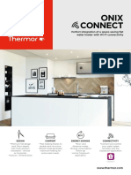 Onix Connect: Perfect Integration of A Space-Saving Flat Water Heater With Wi-Fi Connectivity
