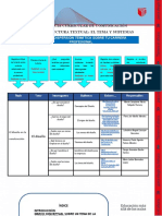 Formato A para La Matriz de Dispersión Temática